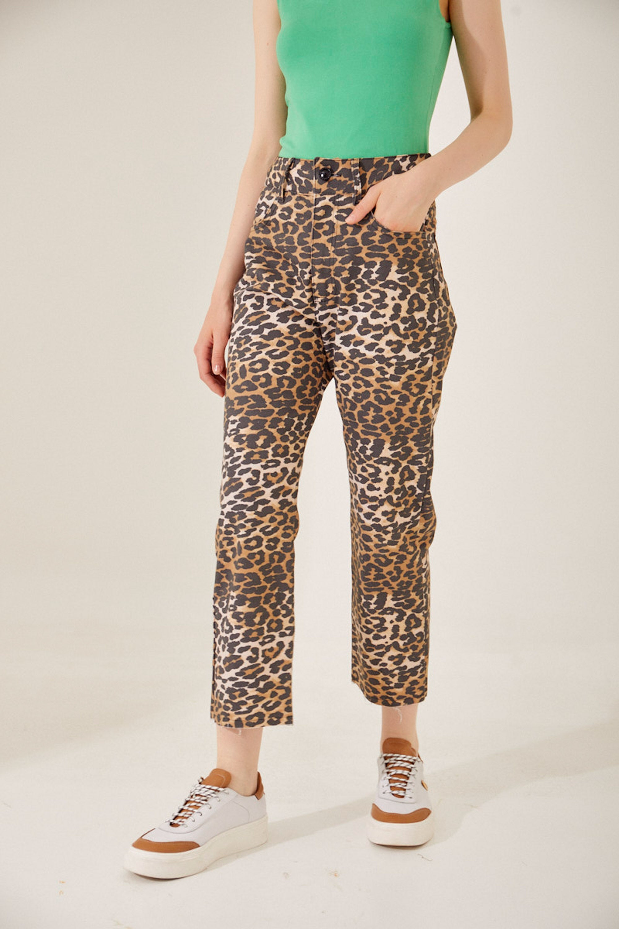 Pantalón Leopard
