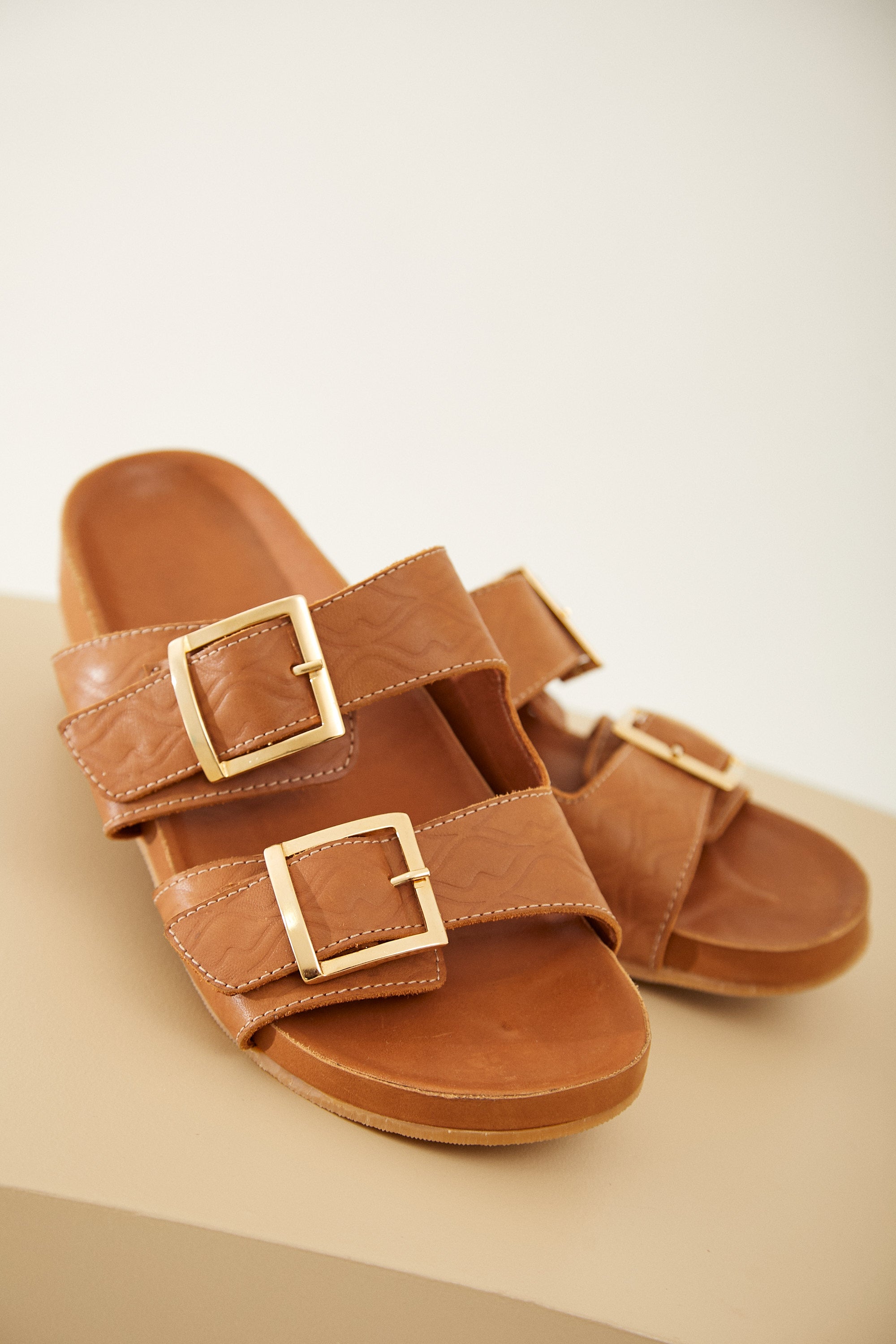 Sandalia Palma Camel
