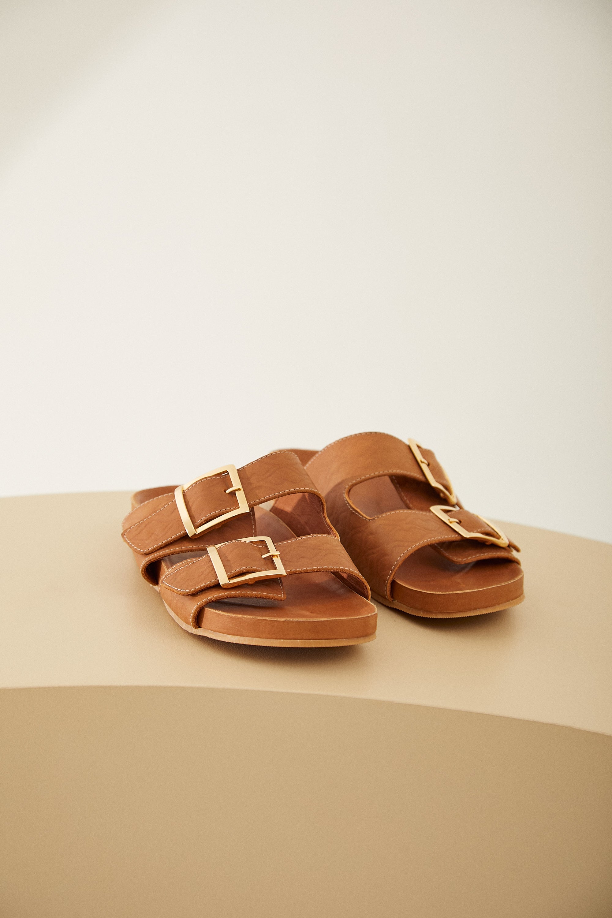 Sandalia Palma Camel