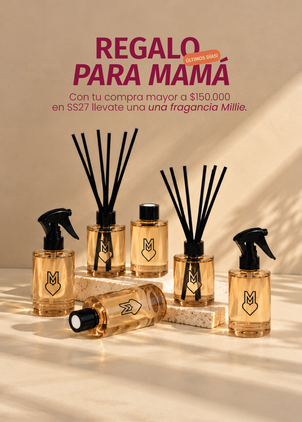 Fragancia Millie de regalo para mamá
